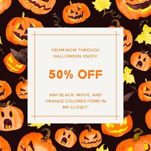 HALLOWEEN SALE!